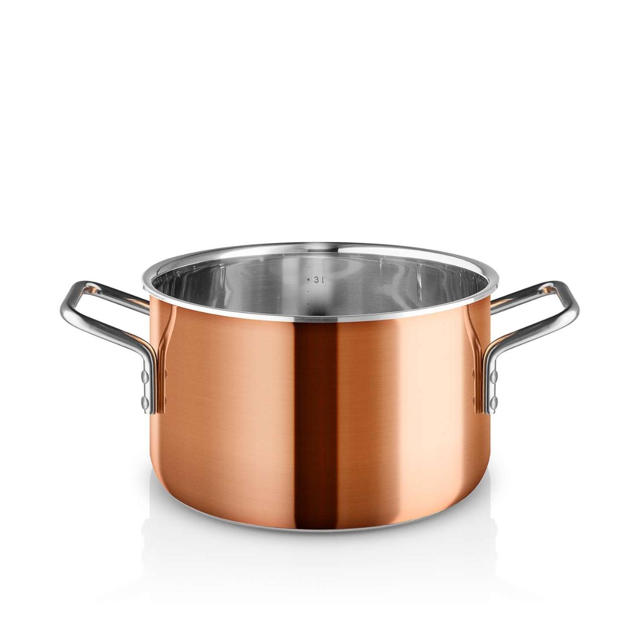 Copper Casserole 3.9 L 20 cm