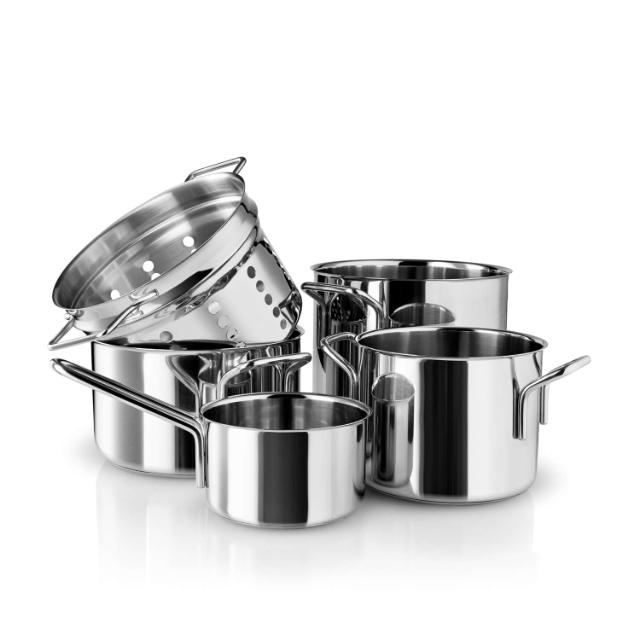 Stainless steel cookware set - 5 pcs.