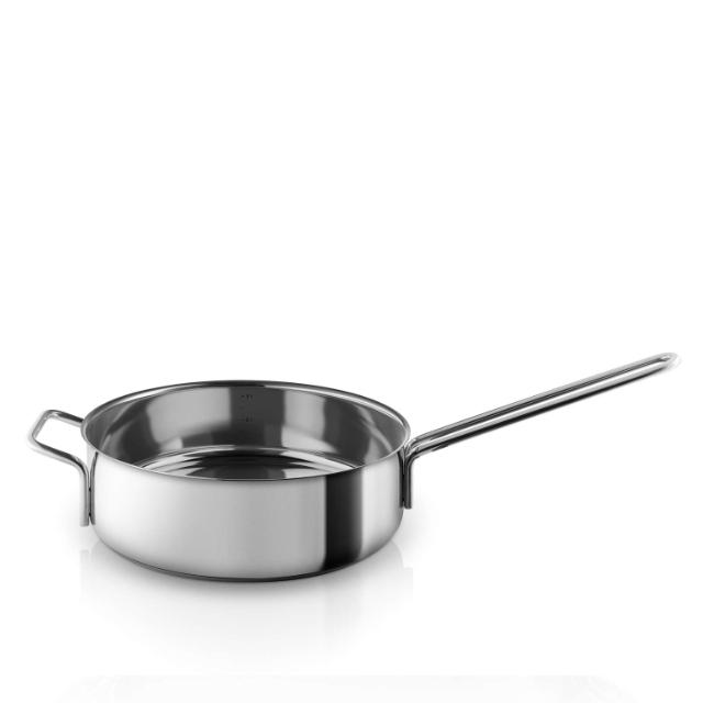 Stainless steel sautépanne - 24 cm