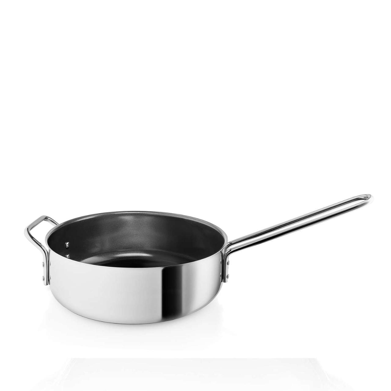 Stainless Steel Sauté pan 24 cm ceramic Slip-Let® coating