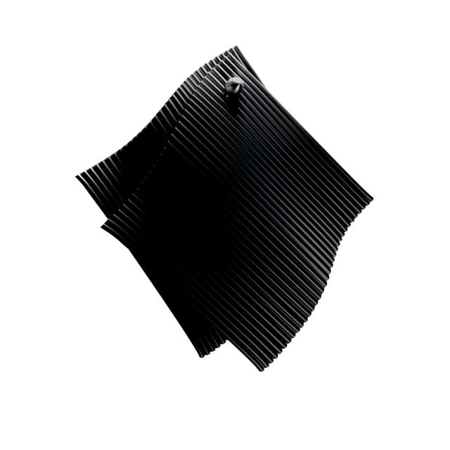 Grytelapper - 2 stk. - Med krok, black