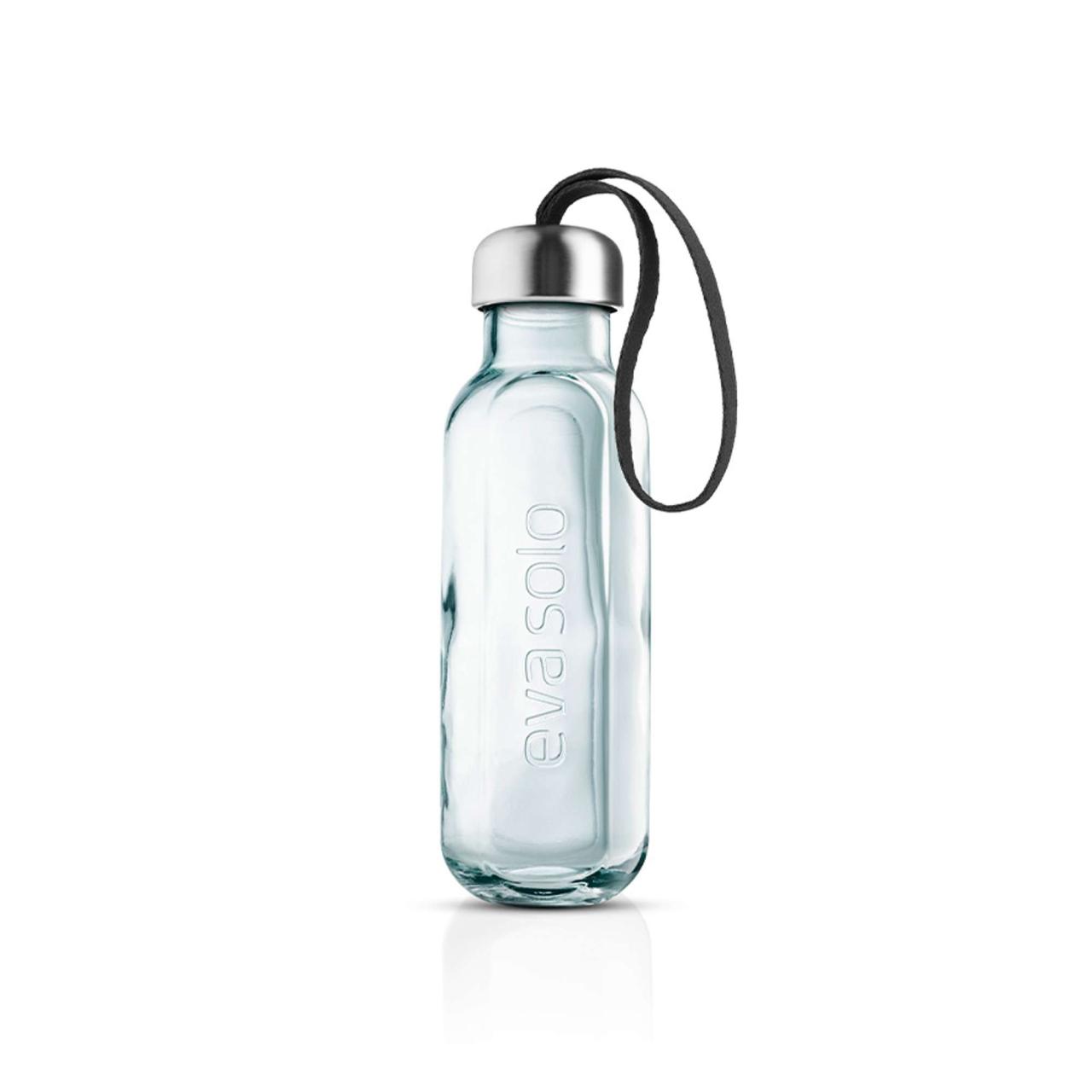 Recycled glass bottle - 0.5 liters - Black