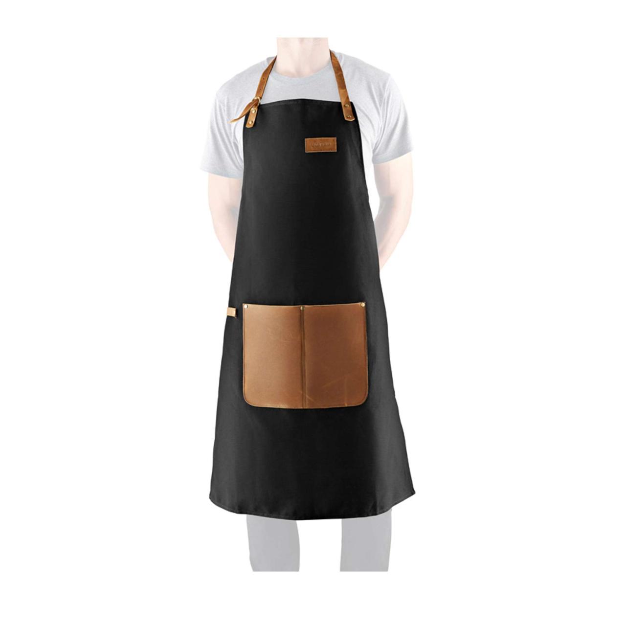 Apron - Canvas and leather - One size