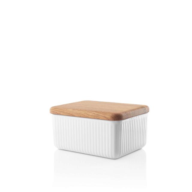 Butter dish - Legio nova - with oak lid