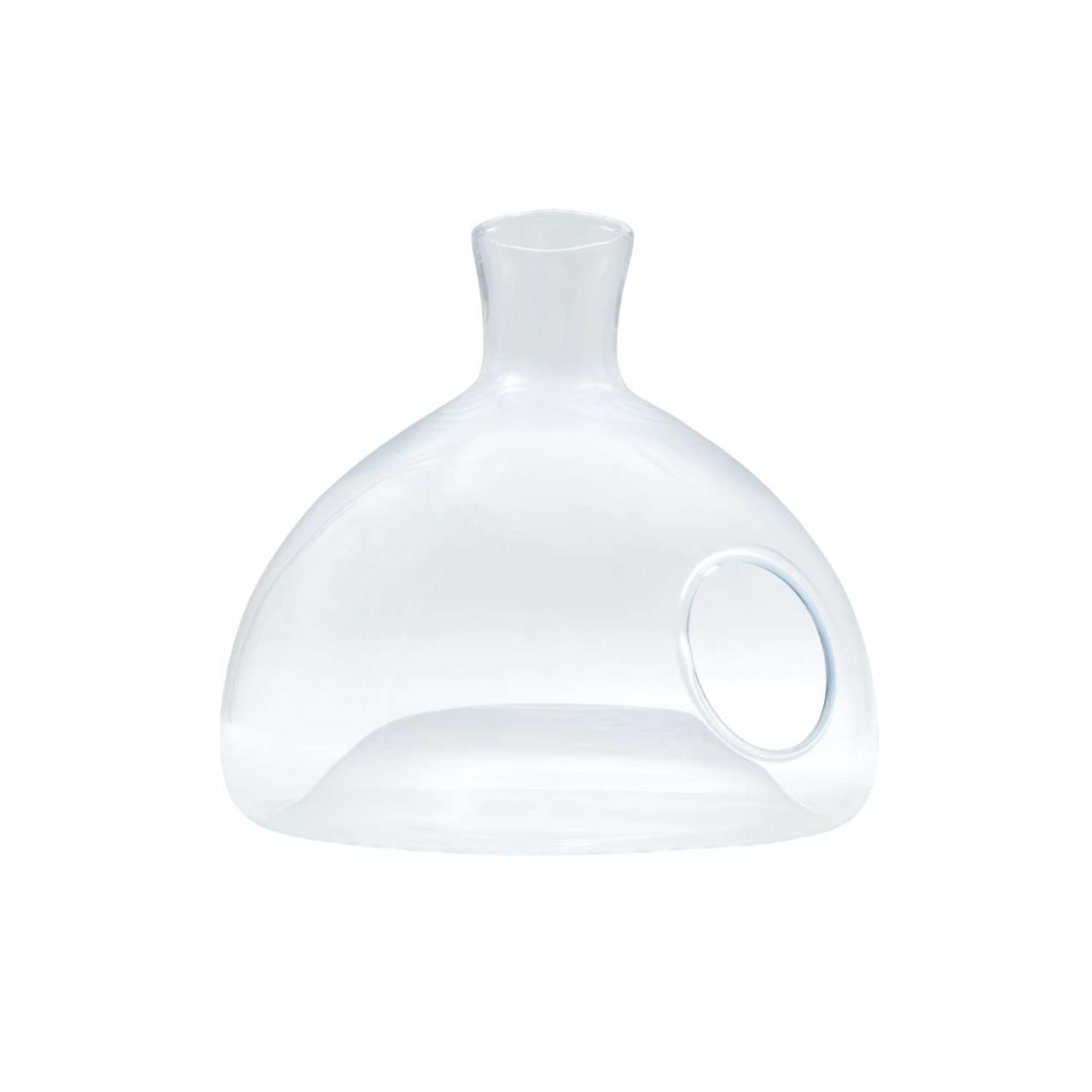 Glas til fuglebrett i glass med bad