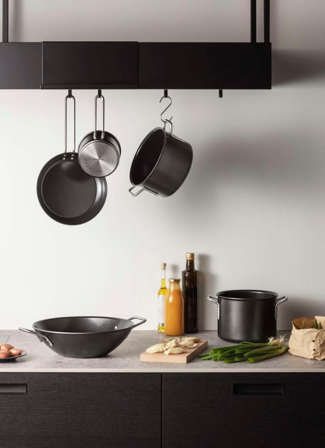 Black line pot - 3.8 l - ceramic Slip-Let® non-stick