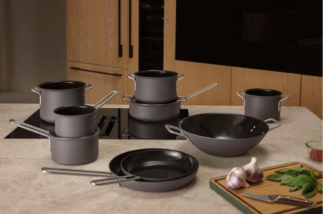 Grey Line Pot - 4.8 l - ceramic Slip-Let® non-stick