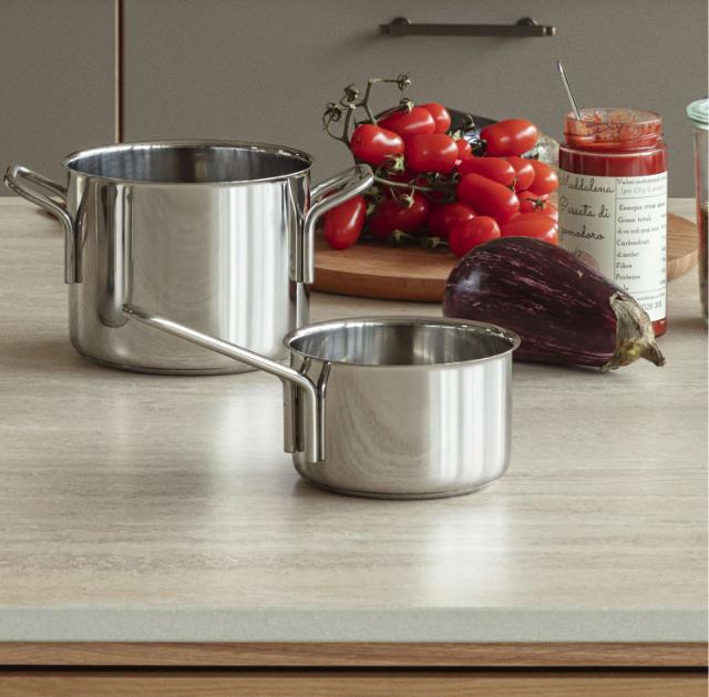 Stainless steel kasserolle - 1,1 l