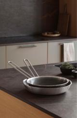 Multi Frying pan 2 pcs. set 24 & 28 cm Mosaic ceramic Slip-Let® coating