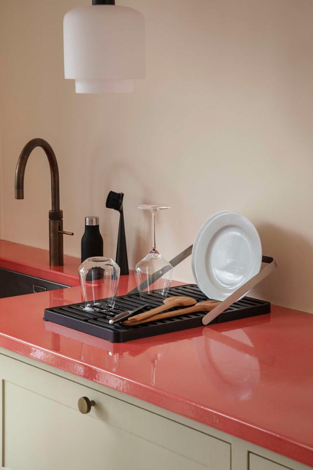Washing-up rack Black