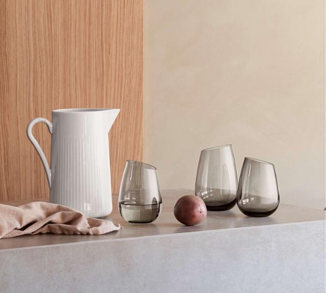 Glas - 38 cl - Smokey grey