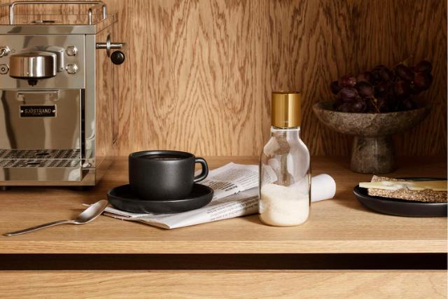 Sukkerdispenser messing - 35 cl