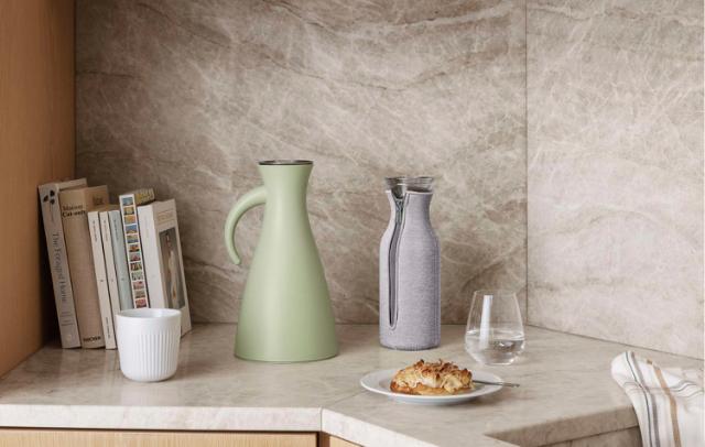 Fridge carafe 1.0 L Light grey