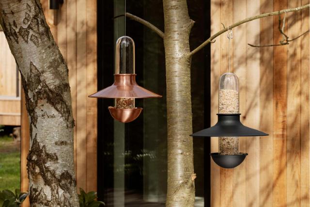 De luxe birdfeeder - copper