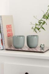 Legio Nova Cup 34 cl no handle 2 pcs. Sage