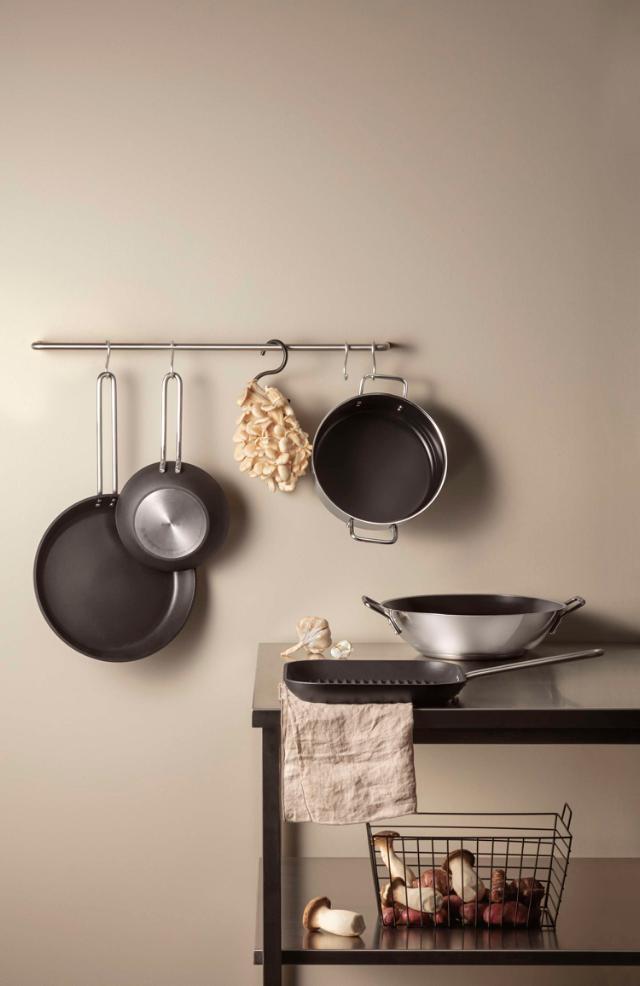 Stainless steel wok - 5 l - ceramic Slip-Let® non-stick