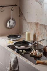 Stainless steel frying pan - 20 cm - ceramic Slip-Let® non-stick