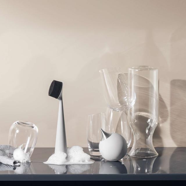 Soap dispenser - Silicone - Marble grey