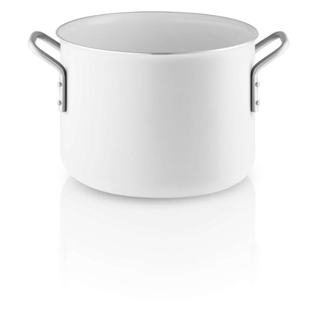 White Line Pot 4.8 L 20 cm ceramic Slip-Let® coating