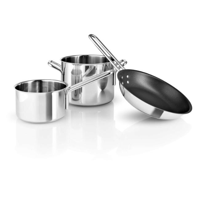 Stainless steel cookware set - 3 pcs.