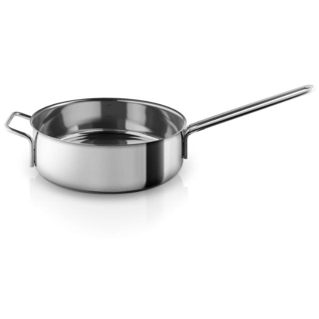 Stainless steel sautépanne - 24 cm