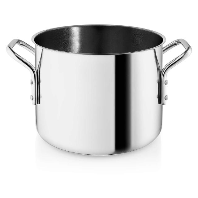 Stainless Steel Pot 2.2 L 16 cm ceramic Slip-Let® coating