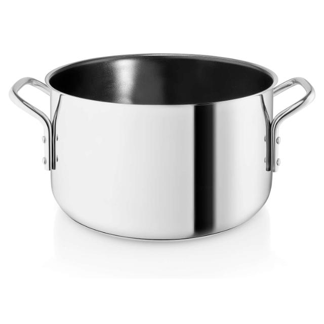 Stainless steel pot - 3.6 l - ceramic Slip-Let® non-stick