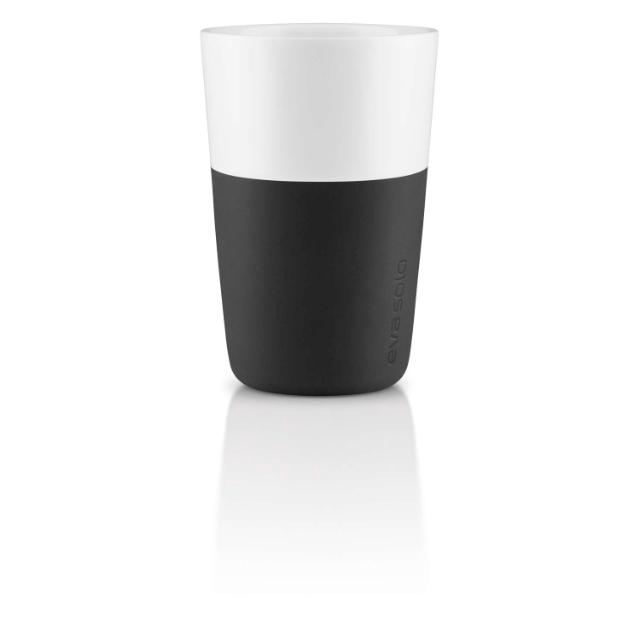 Mug Cafe Latte - 2 pièces - Black