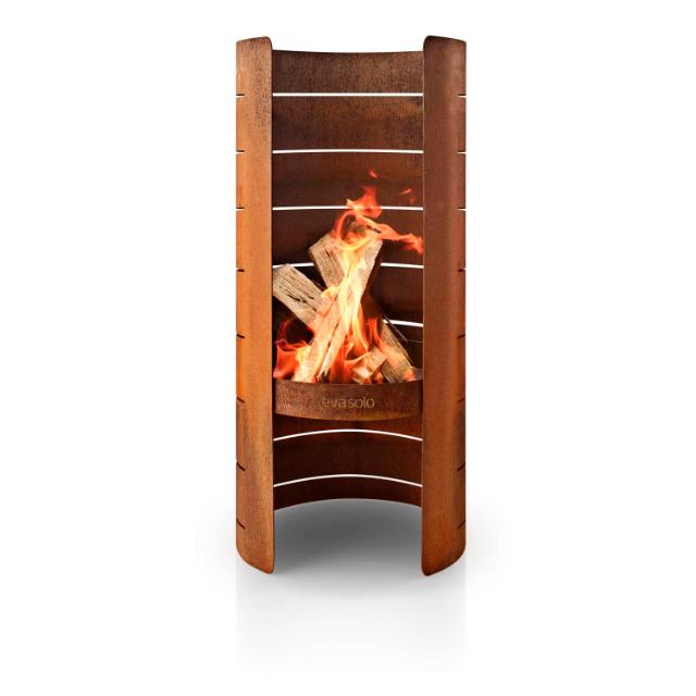 FireCylinder ildsted - Corten stål