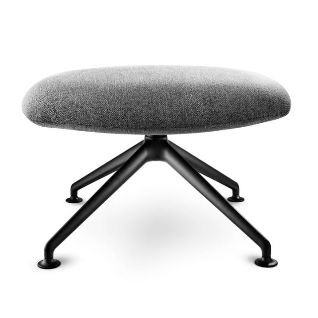 LAZE footstool MainLineFlax templeMLF16, grey