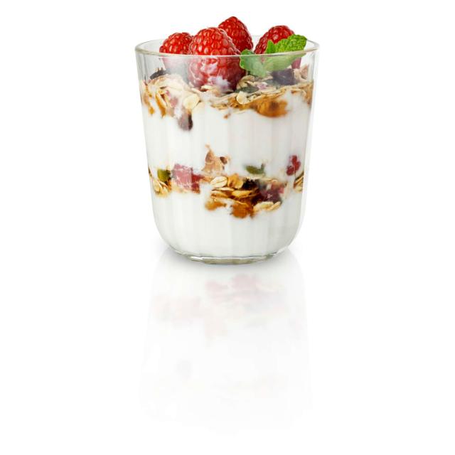 Glas med facetter - 6 stk - 27 cl