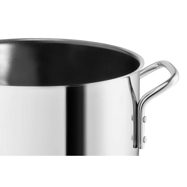 Stainless steel pot - 3.6 l - ceramic Slip-Let® non-stick