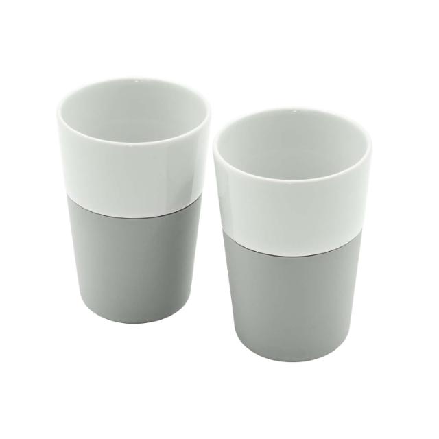 Cafe Latte tumblers - 2 pcs. - Marble grey