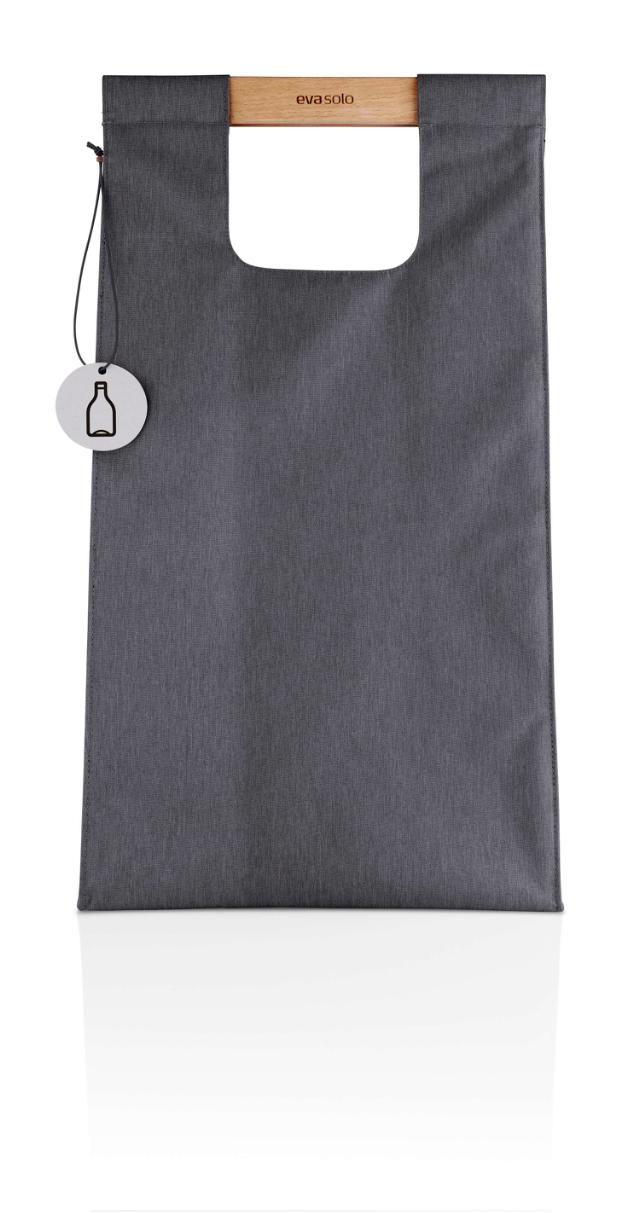 Recycling waste bin bag - Dark grey - 28 l