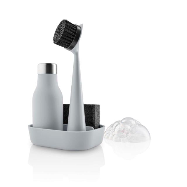 Dishwashing set Marble grey