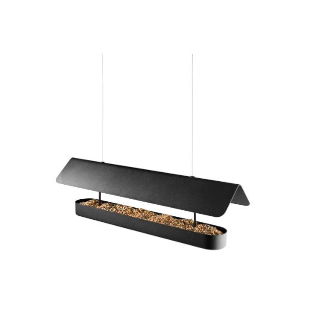 Bird feeder bar Black