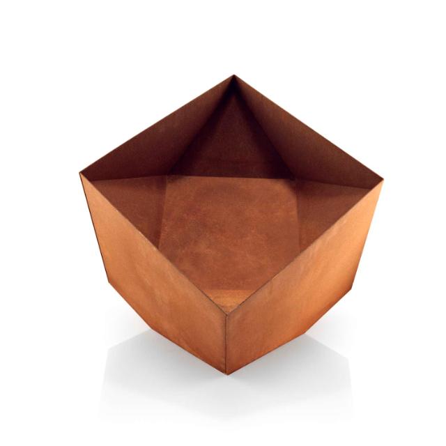 FireCube fire pit - Corten steel
