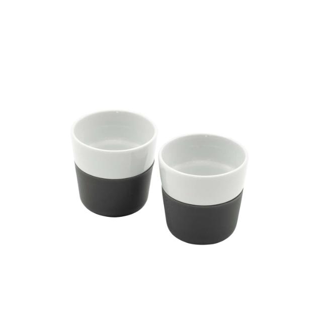 Espresso-Becher - 2 stck - Carbon black